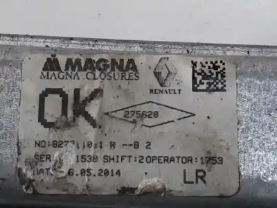 Автозапчасти б/у регулятор стекла заднего левого за dacia logan mcv ii k9k612 ссылки oem iam   