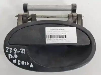 Second-hand car spare part exterior right front door handle for opel meriva d-z17dth oem iam references 
