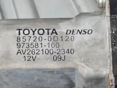 Автозапчастина б/у регулятор скла заднього правого для toyota auris (_e15_) 2.0 d-4d (ade150_) посилання на oem iam 857200d120  