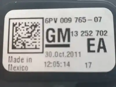 Second-hand car spare part potentiometer for opel ampera (r12) ev 150 oem iam references 13252702  