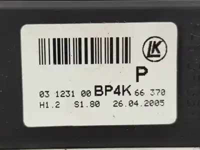 Second-hand car spare part right front power window switch for mazda 3 sedán (bk) 2.0 (bkep) oem iam references 03123100  