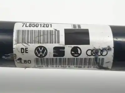 Автозапчасти б/у задняя левая трансмиссия за audi q7 (4l) bug ссылки oem iam 7l8501201  