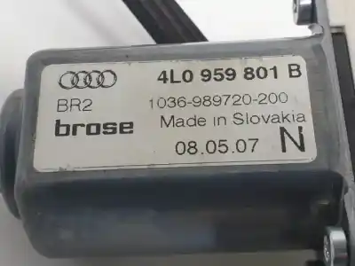 Second-hand car spare part rear left window regulator for audi q7 (4l) bug oem iam references 4l0959801b  