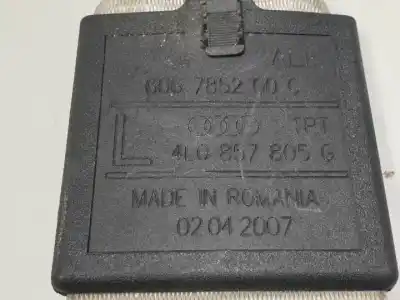 Peça sobressalente para automóvel em segunda mão cinto de segurança traseiro esquerdo por audi q7 (4l) bug referências oem iam 606669600  