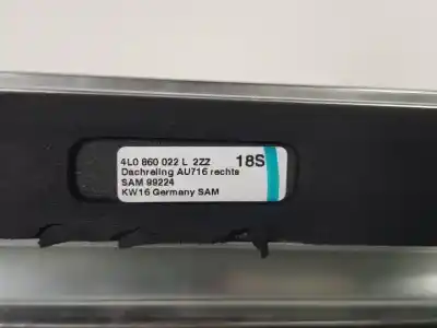 Peça sobressalente para automóvel em segunda mão barras do tejadilho por audi q7 (4l) bug referências oem iam 4l0860021l  