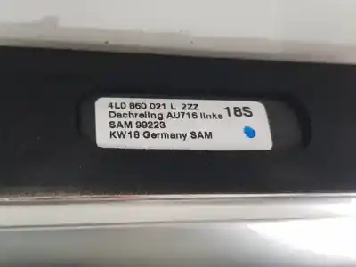 Peça sobressalente para automóvel em segunda mão barras do tejadilho por audi q7 (4l) bug referências oem iam 4l0860021l  