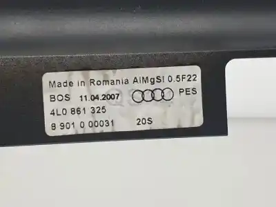 Peça sobressalente para automóvel em segunda mão chapeleira por audi q7 (4l) bug referências oem iam 4l0861325  