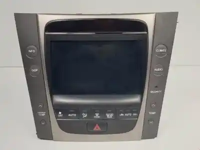 Автозапчастина б/у аудіо система / радіо cd для lexus gs (gs/us/ws19) 3grfse посилання на oem iam 8611130650