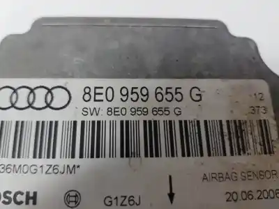 Автозапчастина б/у блок управління подушками безпеки для audi a4 avant (8e) bpp посилання на oem iam 8e0959655g  