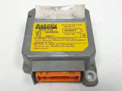 Pièce détachée automobile d'occasion BOITIER DE COMMANDE D'AIRBAG pour PEUGEOT 206 BERLINA  Références OEM IAM 550541500  
