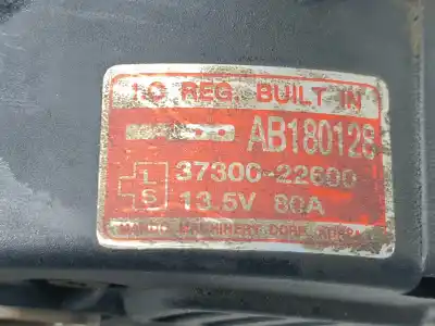 Recambio de automóvil de segunda mano de alternador para hyundai coupe (gk) g4ed-g referencias oem iam 3730022600  
