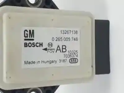 Peça sobressalente para automóvel em segunda mão sensor por opel meriva b a13dtc referências oem iam 0265005748  