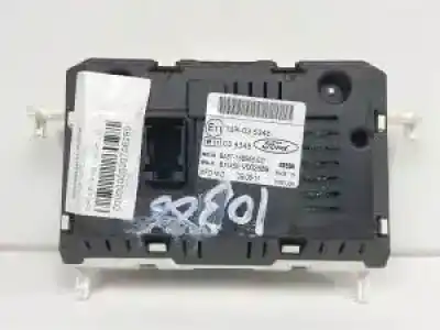 Second-hand car spare part multifunction display for ford fiesta (cb1) kvja oem iam references ba6t18b955ed  
