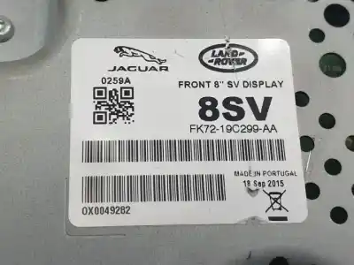 Автозапчасти б/у многофункциональный дисплей за jaguar xe 204dtd ссылки oem iam fk7219c299aa  