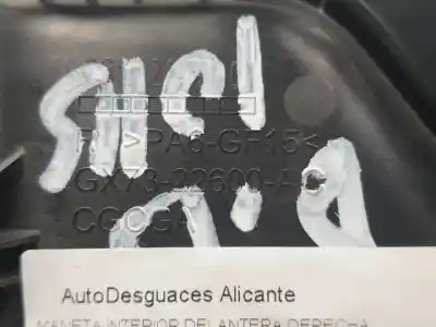 Автозапчастина б/у усередині передня права ручка для jaguar xe 204dtd посилання на oem iam gx7322600ac  