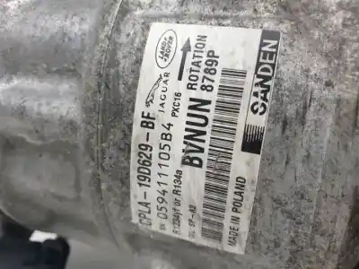 Автозапчастина б/у компресор кондиционера для jaguar xe 204dtd посилання на oem iam cpla19d629bf  