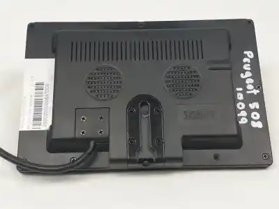 Second-hand car spare part multifunction display for peugeot 508 rh02 oem iam references   