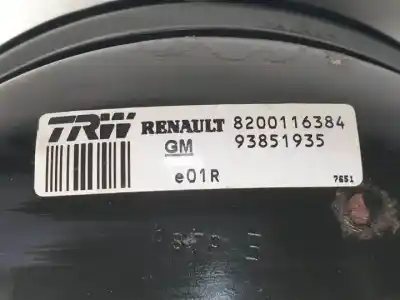 Автозапчастина б/у гальмівний серво для opel vivaro f9q762 посилання на oem iam 93851935  