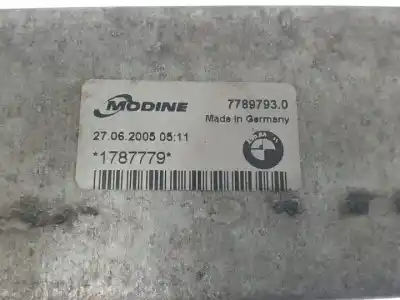 Peça sobressalente para automóvel em segunda mão intercooler por bmw serie x3 (e83) d/204d4 referências oem iam 77897930  