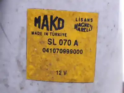 Автозапчасти б/у левая противотуманная фара за fiat i doblò (119) 223b1000 ссылки oem iam 041070999000  