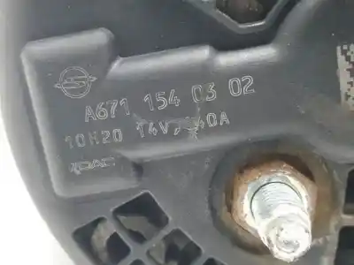 Автозапчастина б/у генератор для ssangyong korando 671950 посилання на oem iam a6711530302  