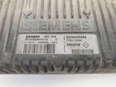 Second-hand car spare part automatic gearbox control unit for renault scenic (ja..) f4r741 oem iam references s105280012  7700110261