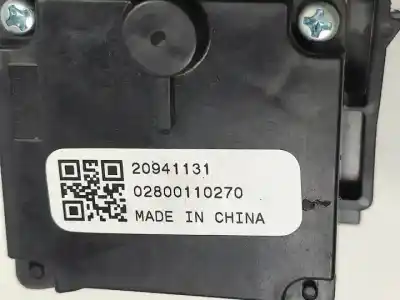 Peça sobressalente para automóvel em segunda mão comutador de limpa vidros por opel meriva b a13dtc referências oem iam 20941131  