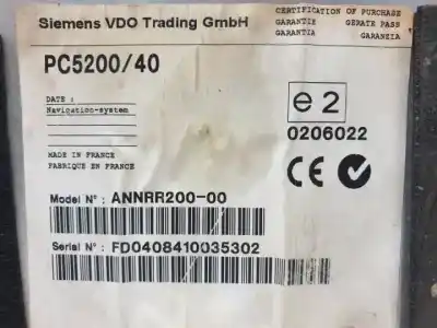 Second-hand car spare part gps navigation system for bmw serie 1 berlina (e81/e87) n43b20a oem iam references pc520040  