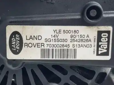 Автозапчастина б/у генератор для land rover range rover iii (l322) 3.0 d 4x4 посилання на oem iam yle500180  