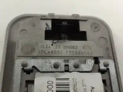 Pezzo di ricambio per auto di seconda mano luce interna per citroen nemo (vu) 8hs riferimenti oem iam 735244962  