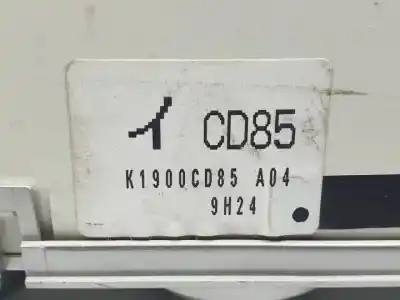 Peça sobressalente para automóvel em segunda mão comando de sofagem (chauffage / ar condicionado) por mazda 5 berl. (cr) lf referências oem iam k1900cd85  