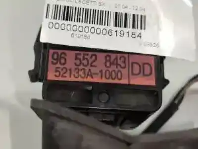 Pezzo di ricambio per auto di seconda mano comando pulito per daewoo lacetti f16d3 riferimenti oem iam 96552843  