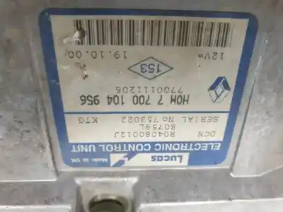 Автозапчастина б/у ебу контролер двигуна для renault kangoo i (f/kc0) f8q630 посилання на oem iam r04080012j  