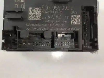 Автозапчастина б/у модуль комфорт для seat leon (5f1) cze посилання на oem iam 5q4959393e  