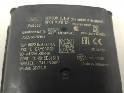 Second-hand car spare part electronic module for ford puma yzja oem iam references jx7t14c689ae  