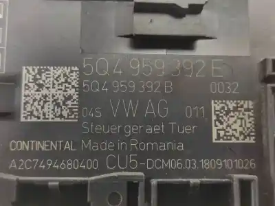 Автозапчастина б/у модуль комфорт для seat leon (5f1) cze посилання на oem iam 5q4959392e  
