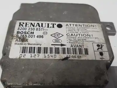 Pièce détachée automobile d'occasion boitier de commande d'airbag pour renault clio ii fase ii (b/cb0) 1.2 références oem iam 0285001496 8200230857 