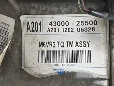 İkinci el araba yedek parçası vites kutusu için hyundai h1 le04 oem iam referansları 4300025500 6 velocidades 