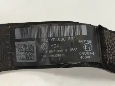 Автозапчасти б/у задний правый ремень безопасности за volkswagen passat variant (3c5) bkp ссылки oem iam 3c1857706f  