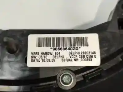 Second-hand car spare part multifunction switch for citroen c5 berlina 5fv oem iam references 96663640zd  