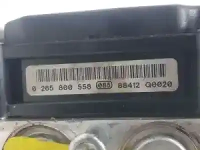 Peça sobressalente para automóvel em segunda mão abs por renault grand modus k9k766 referências oem iam 8200747138  0265800558