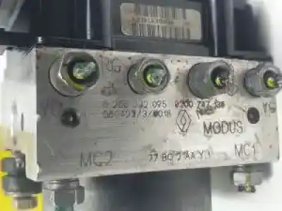 Peça sobressalente para automóvel em segunda mão abs por renault grand modus k9k766 referências oem iam 8200747138  0265800558