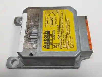 Pezzo di ricambio per auto di seconda mano CENTRALINA AIRBAG per PEUGEOT 206 BERLINA  Riferimenti OEM IAM 550541500  