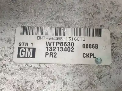 Pezzo di ricambio per auto di seconda mano intercooler per opel zafira b d-z19dt riferimenti oem iam 13213402  