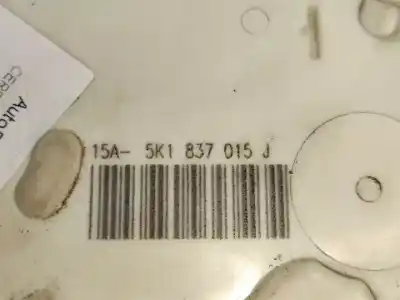 Автозапчасти б/у замок левой передней двери за seat leon (5f1) cze ссылки oem iam 5k1837015j  