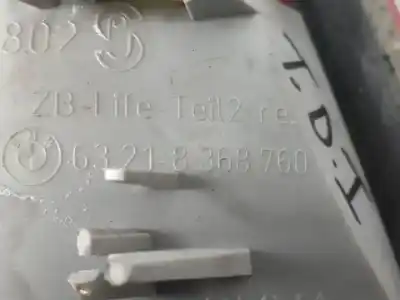 Peça sobressalente para automóvel em segunda mão farolim interior traseiro direito por bmw serie 3 touring (e46) m54b25 referências oem iam 63218368760  