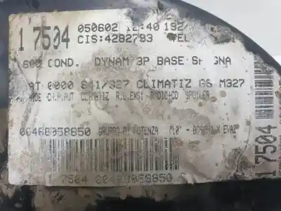 Second-hand car spare part brake servo for fiat stilo multi wagon (192) 192a1000.937a7000 oem iam references 0204024443  
