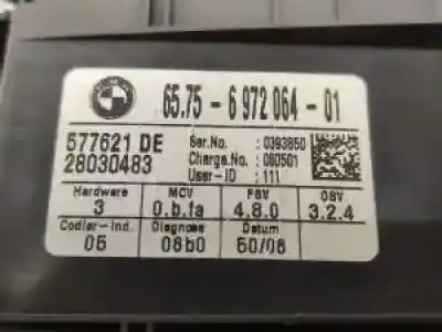 Peça sobressalente para automóvel em segunda mão luz interior por bmw serie 1 berlina (e81/e87) 204d4 referências oem iam 6575697206401  28030483
