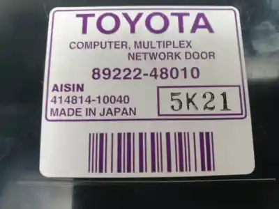 Second-hand car spare part electronic module for lexus rx (mcu/gsu/mhu3) 3mzfe oem iam references 8922248010  