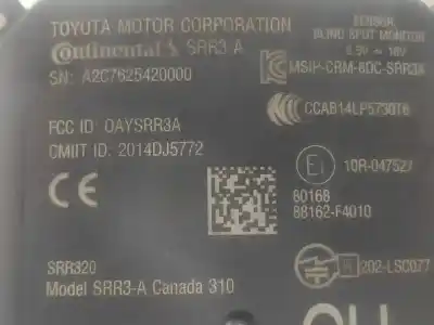 Автозапчасти б/у электронный модуль за toyota c-hr x2zr ссылки oem iam 88162f4010  
